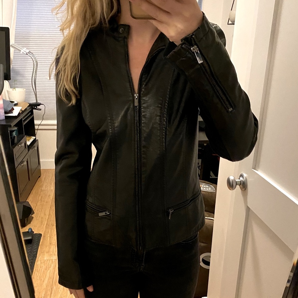 Express Faux Leather Jacket